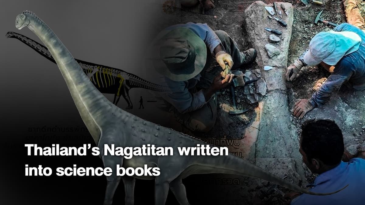 Thailand’s Nagatitan Written Into Science Books