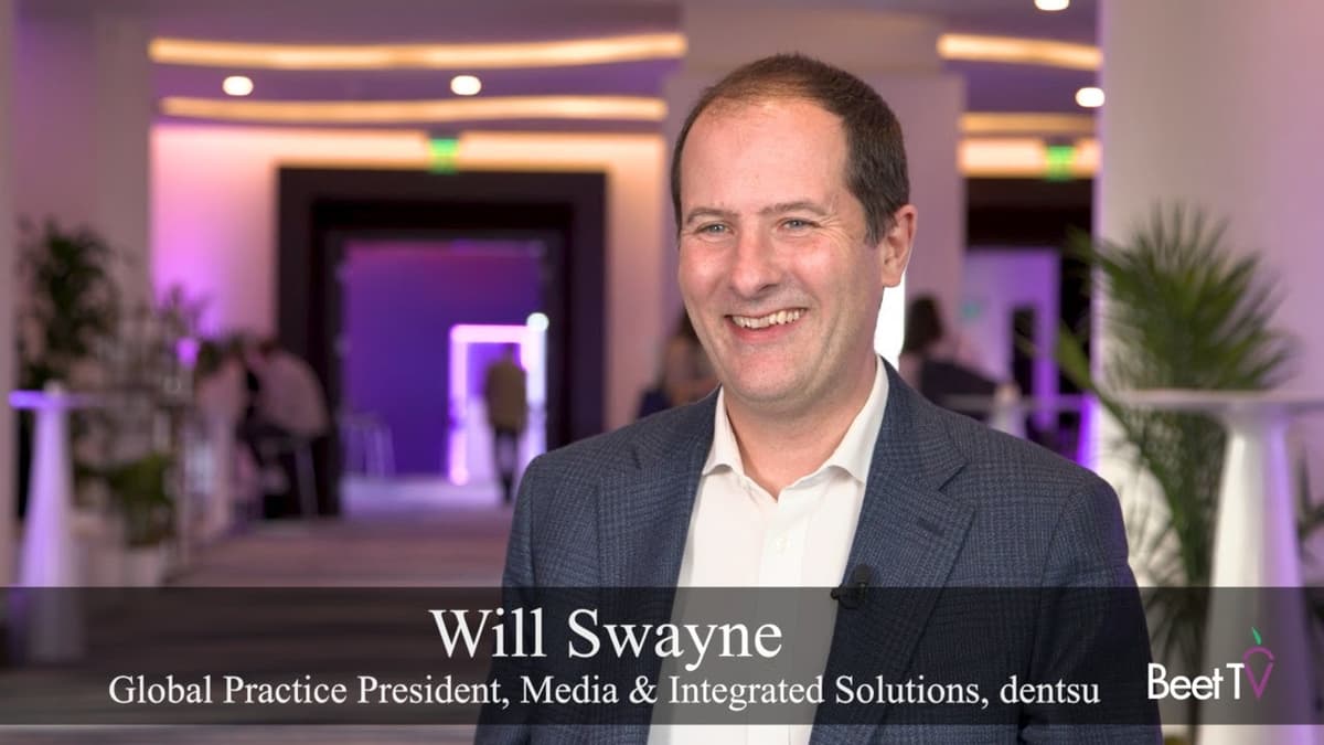 Dentsu’s Will Swayne: Advertising Enters Its Third Phase, ‘The Algorithmic Era’