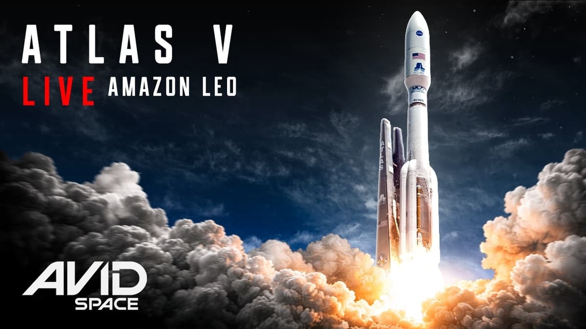Watch Live - Atlas V Launches Amazon Leo (LA-06) - Commentary