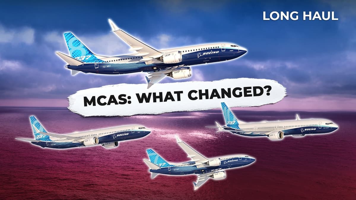 MCAS After the 737 MAX Crashes Explained