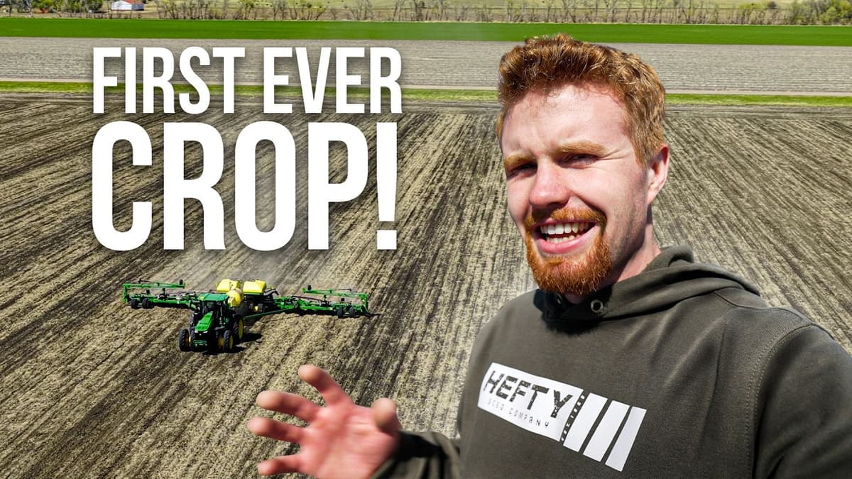 Planting the First Ever Crop on My New Ground