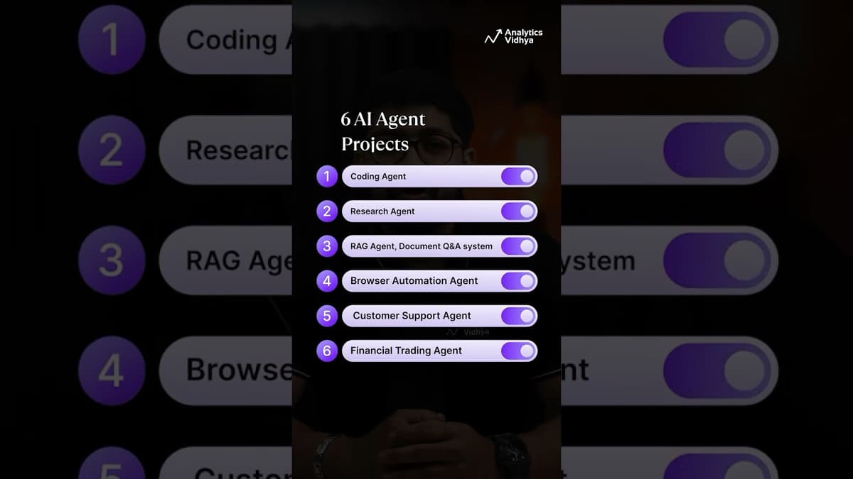 6 AI Agents Projects Every AI Engineer Must Build