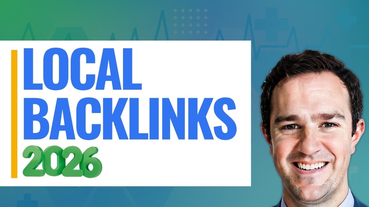 Local SEO Backlinks How To Get More Backlinks