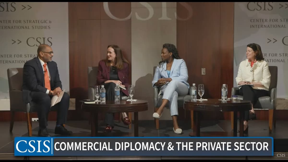 U.S. Commercial Diplomacy Through the Lens of the Private Sector | Futures Summit