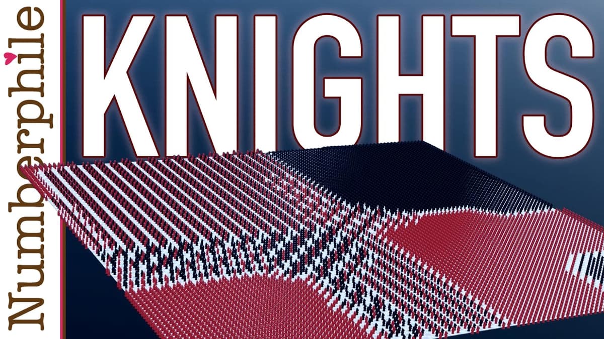Red & Black Knights (Extraordinary Result) - Numberphile