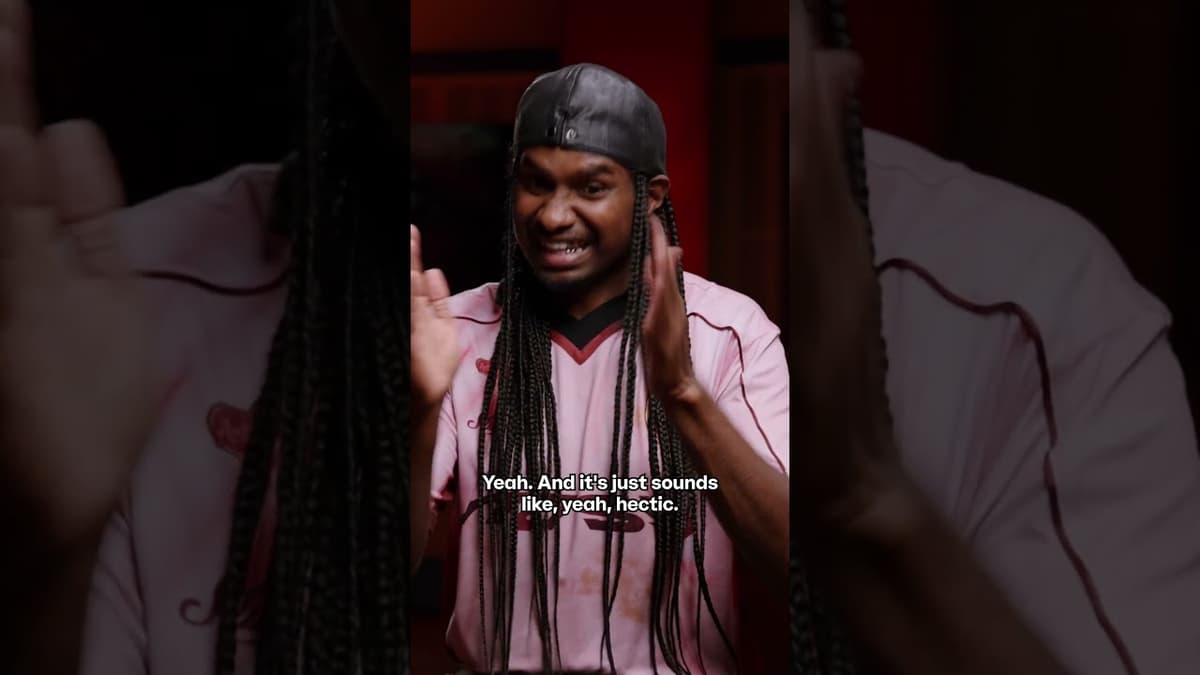 Behind Baker Boy's Like a Version