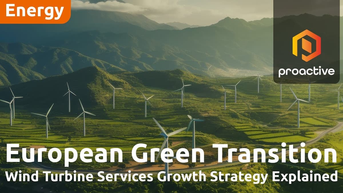 European Green Transition Targets Rapid Growth Following Transformational Wind Sector Acquisition