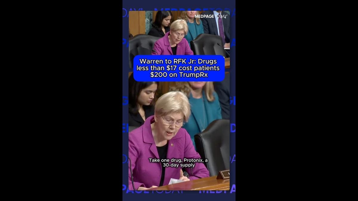 Warren to RFK Jr: Drugs Less than $17 Cost Patients $200 on TrumpRx
