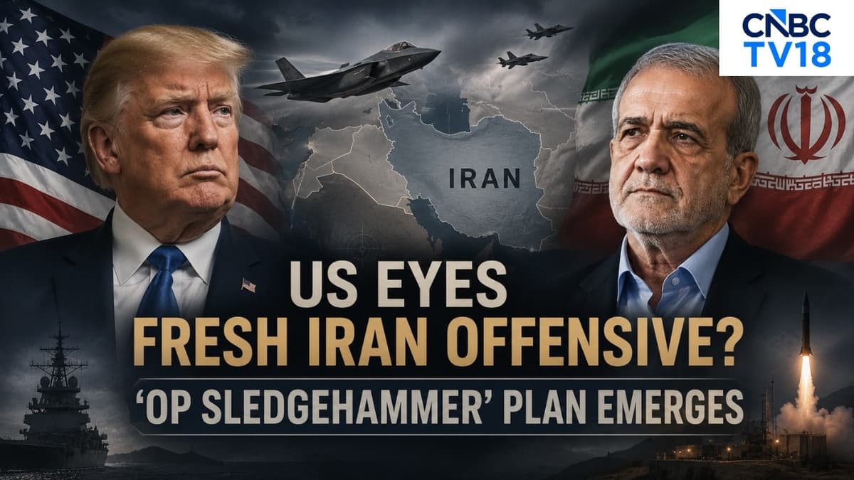 US Reportedly Considering Fresh Iran Offensive Under ‘Operation Sledgehammer’ | N18G