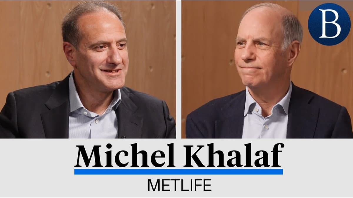 MetLife's CEO Explains How AI Has Helped the Insurance Company | At Barron's