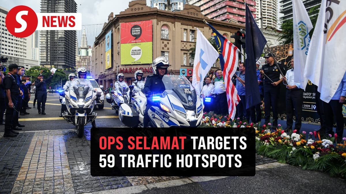 Ops Selamat to Monitor 25 Blackspots, 34 Congestion Hotspots This Hari Raya