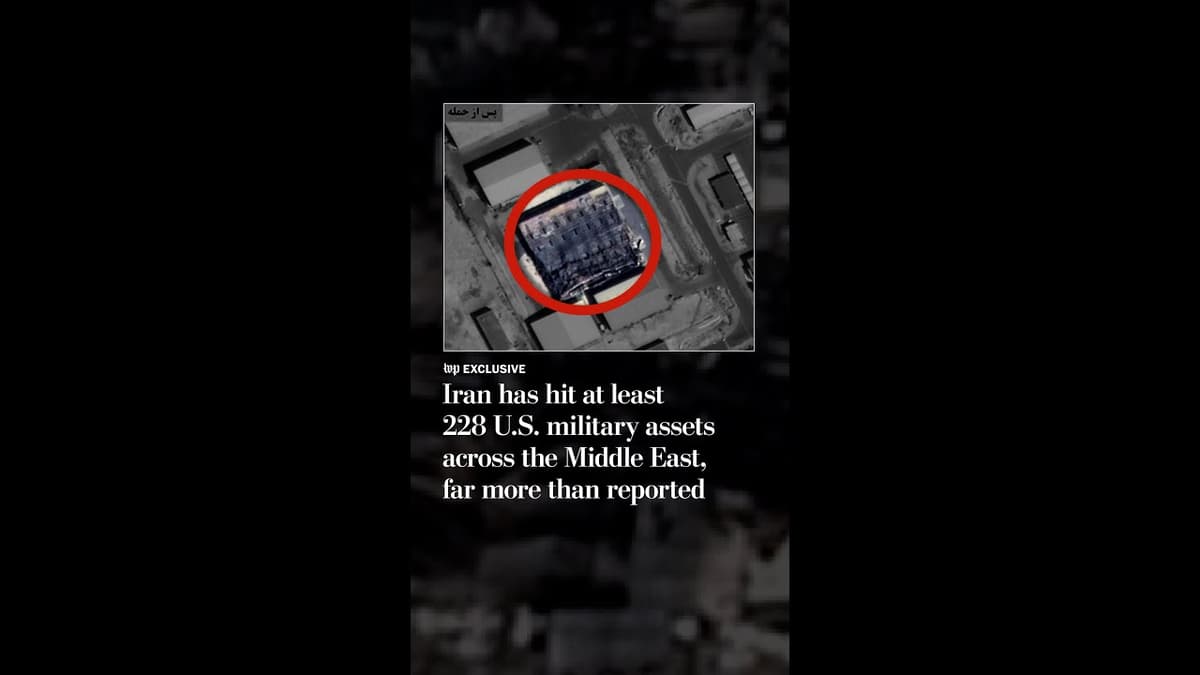 Iran Has Hit at Least 228 U.S. Military Assets Across the Middle East, Far More than Reported