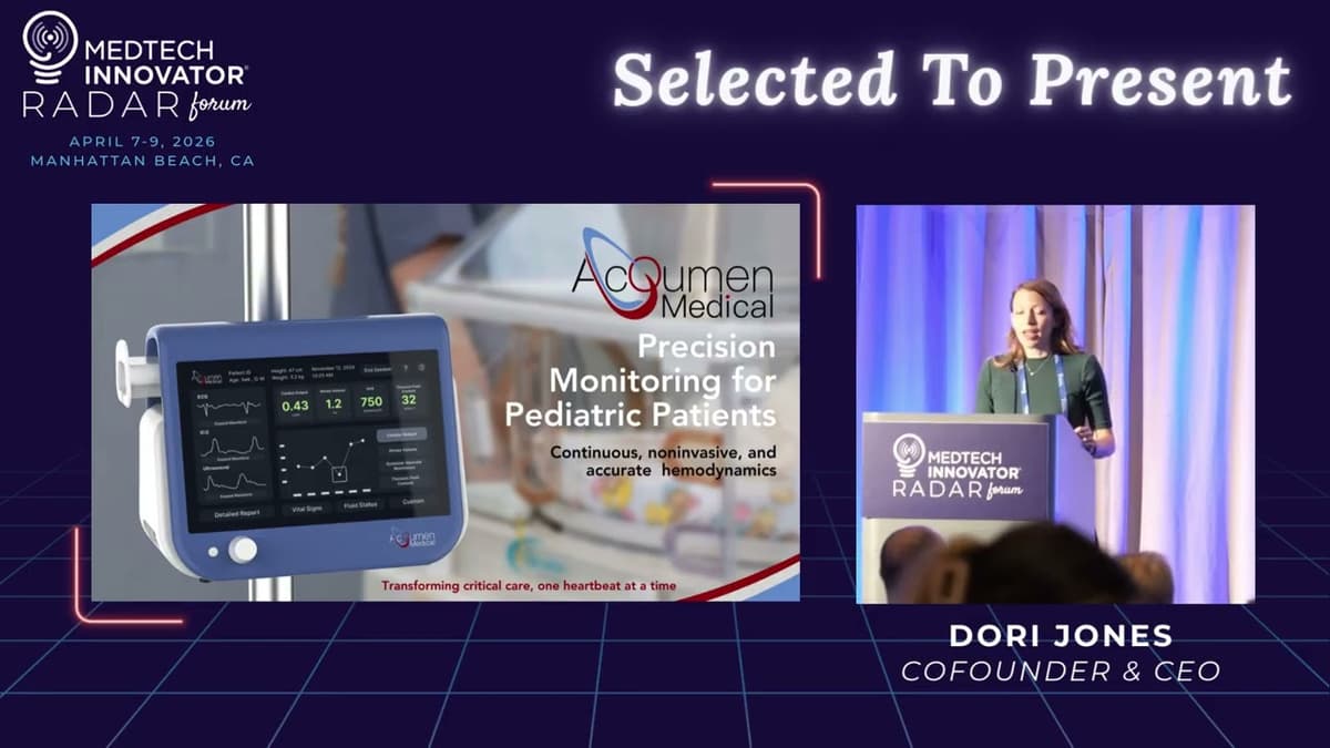 AcQumen Medical - Lightning Pitch