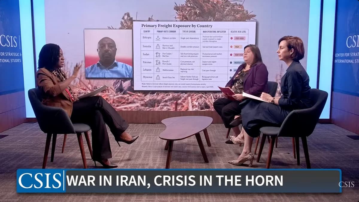 Beyond the Gulf: How the Iran War Is Fueling Crisis in the Horn of Africa