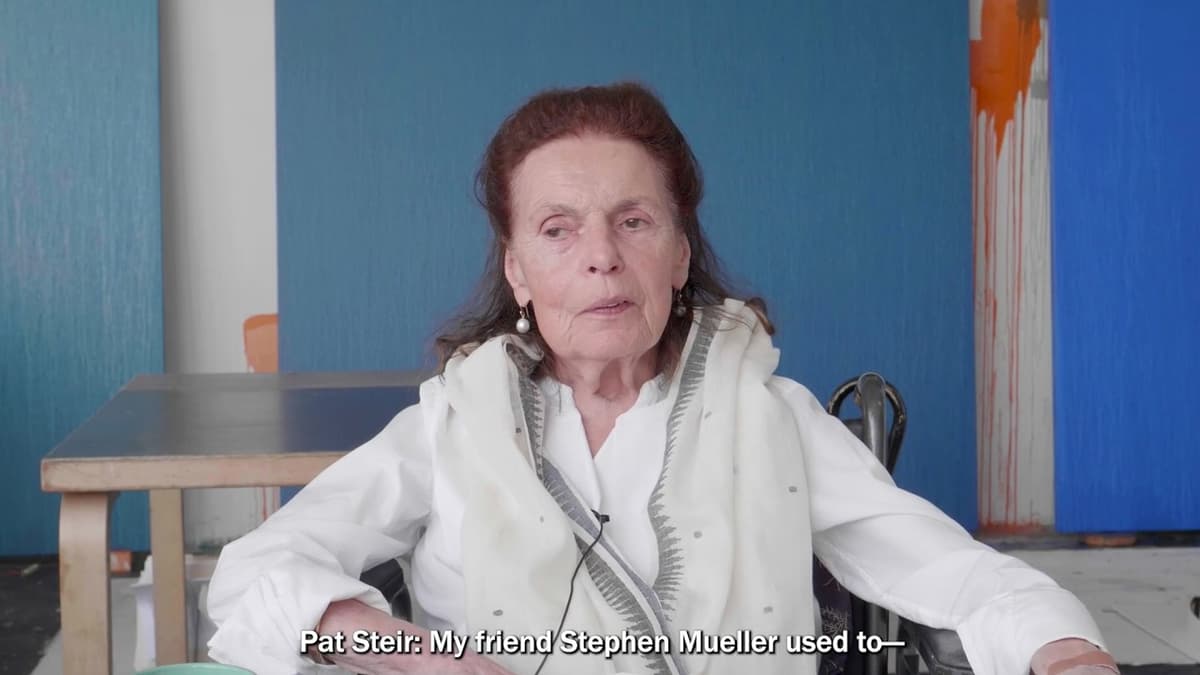 Pat Steir (1938-2026) on Painting