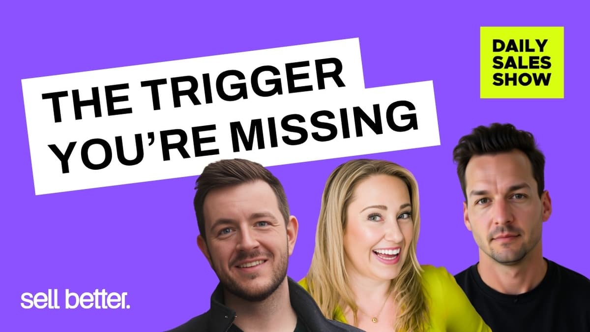 Signals Vs. Triggers: The Prospecting Mistake Most Sales Reps Make
