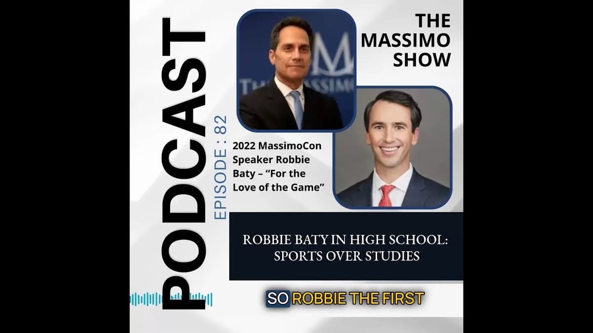 Robbie Baty in High School: Sports Over Studies | Massimo Show Episode 82