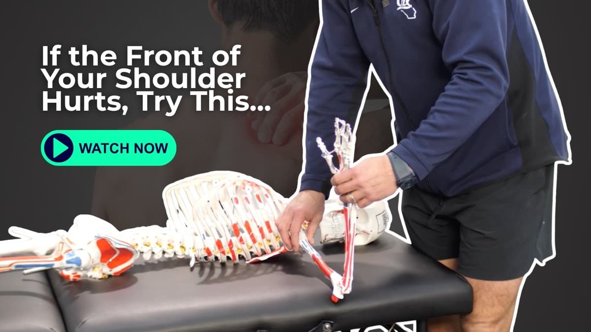Front of Shoulder Pain? Check This First