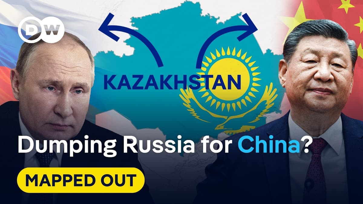 China & Russia: Is Kazakhstan Playing Both Sides? | Mapped Out