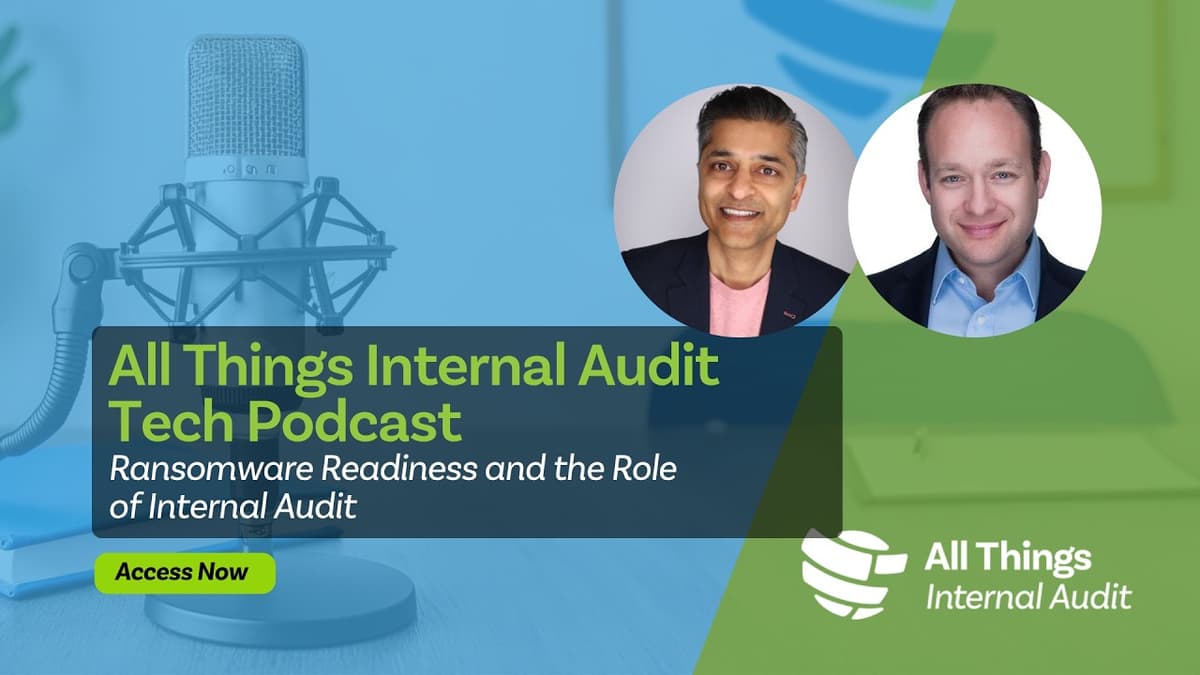 Ransomware Readiness and the Role of Internal Audit