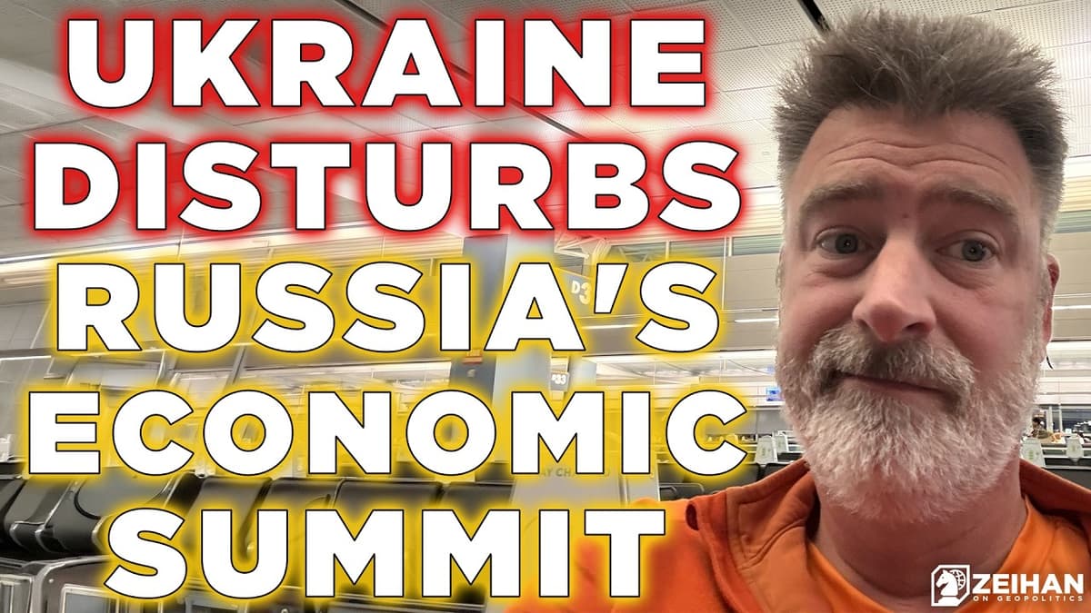 Ukrainian Strikes Disrupt the Russian Economic Summit || Peter Zeihan