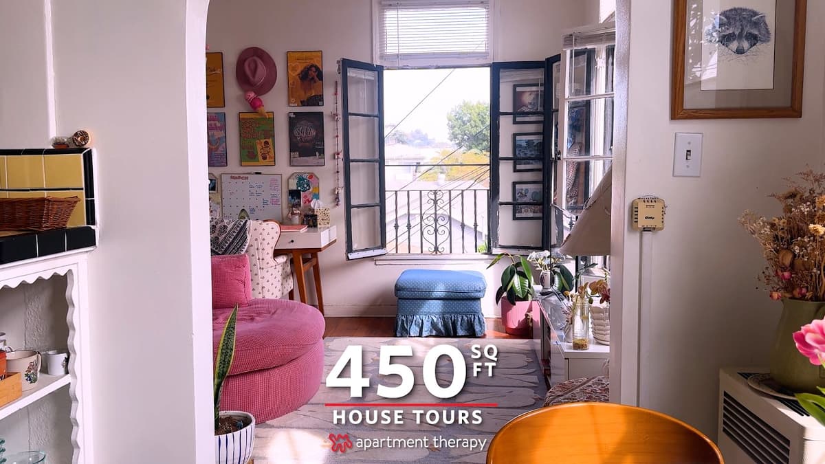 A 450-Square-Foot LA Studio’s Vibe Is “Main Character of a Rom-Com’s Apartment” | Apartment Therapy
