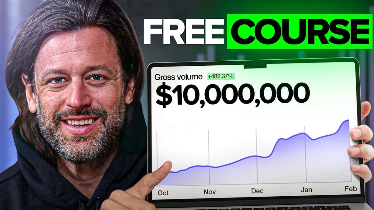 How to Grow Your SaaS From $0 to $10M ARR (1+ Hour FREE COURSE)