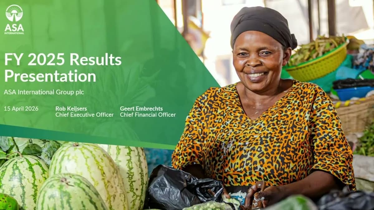 ASA International – 2025 Results