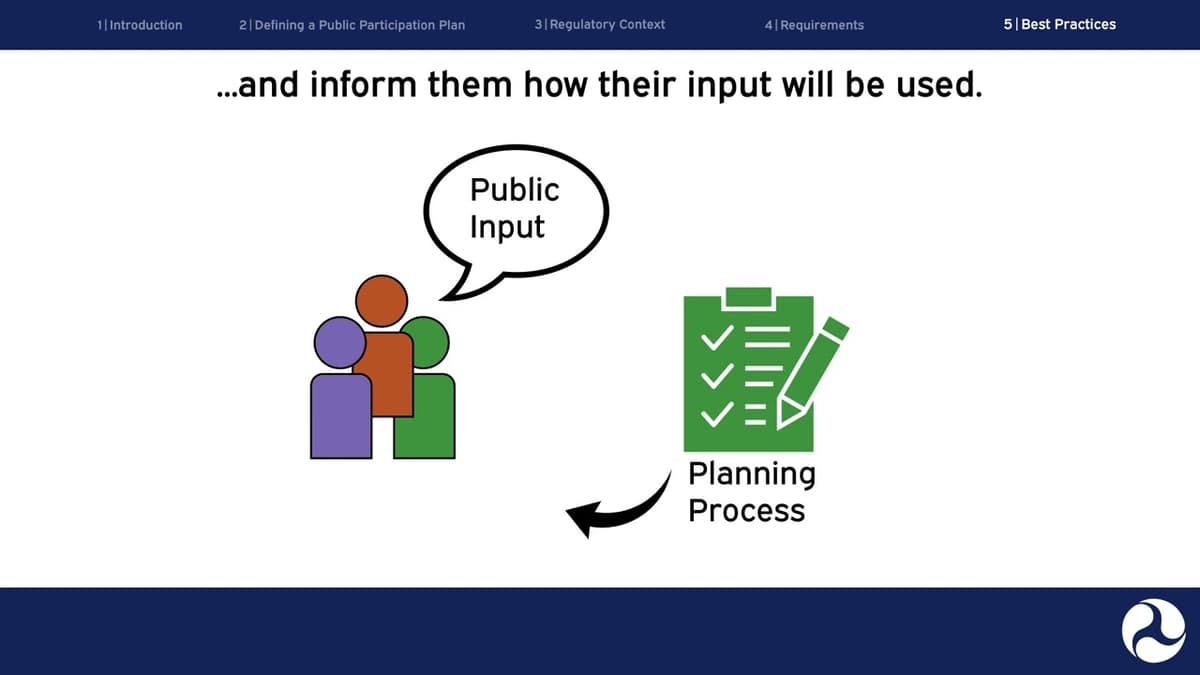 Public Participation Plan