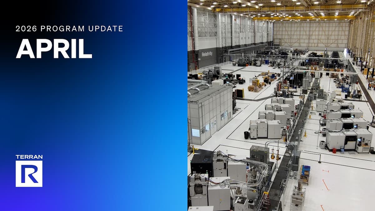 Terran R April 2026 Program Update