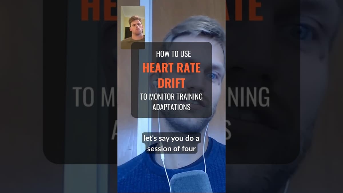 How to Use Heart Rate Drift to Monitor Training Adaptations #triathlon #ironman