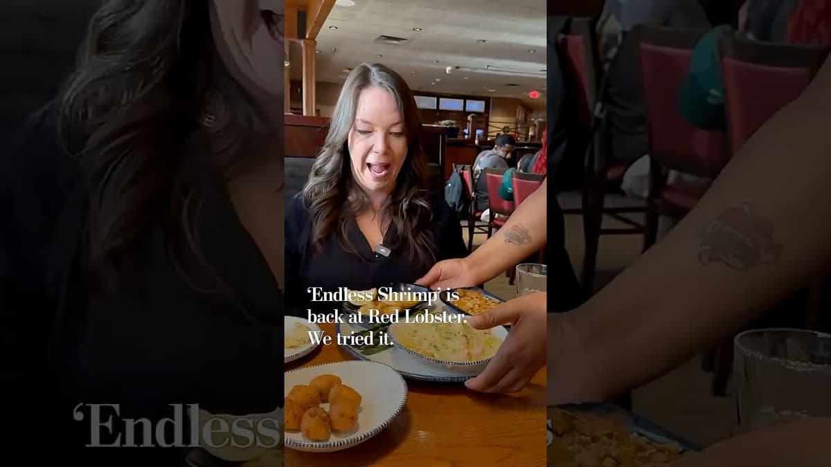 ‘Endless Shrimp’ Is Back at Red Lobster. We Tried It.