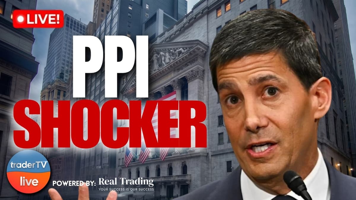 Inflation Double Blow🚨 PPI Jumps as Stocks Slide on Rate Hike $NVDA China Invite | Stock Market Live