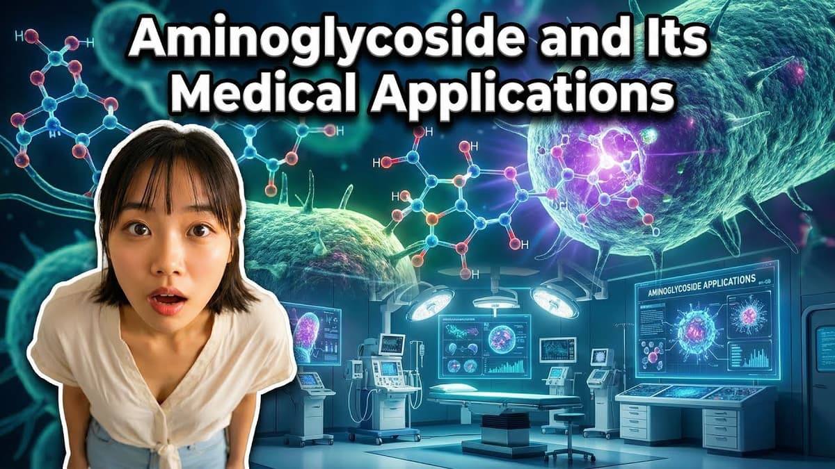 Aminoglycoside and Its Medical Applications (5 Minutes)