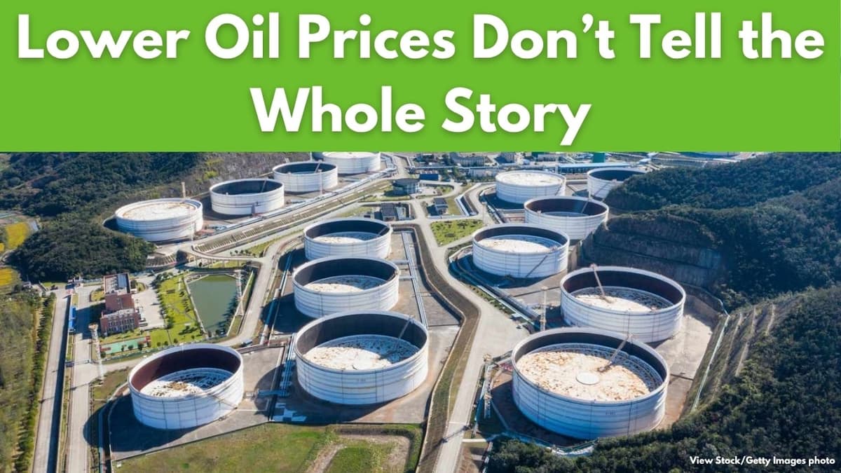 Why Lower Oil Prices Don’t Mean Recovery