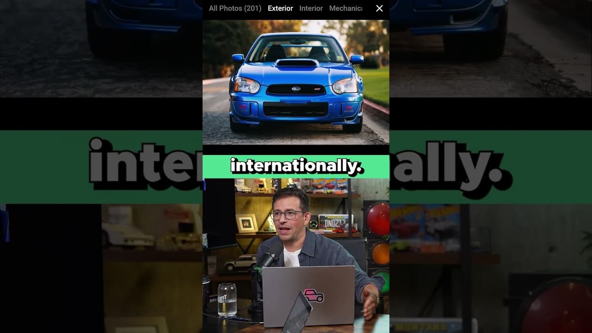 This Survivor Subaru WRX STI Sold for BIG Money!