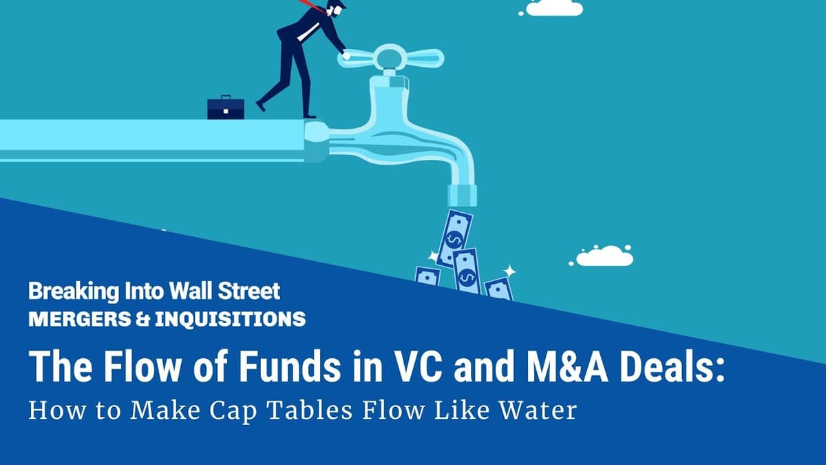 The Flow of Funds: How to Make Cap Tables Flow Like Water