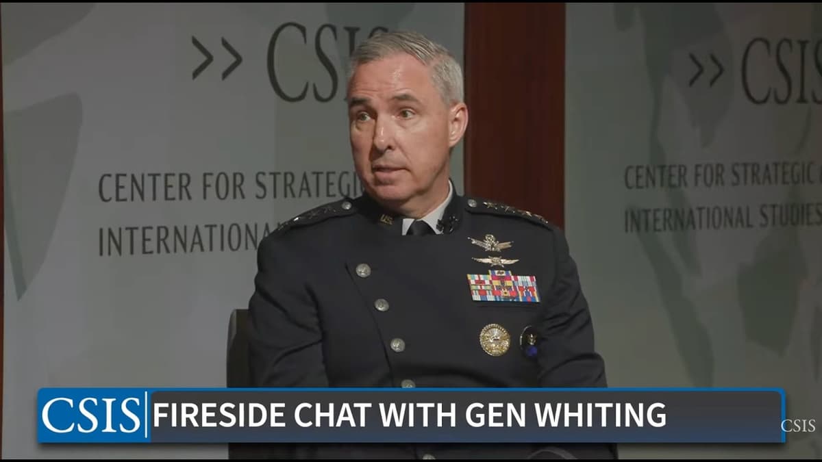 Space and the Future of Warfare with Gen. Stephen Whiting, Commander of U.S. Space Command