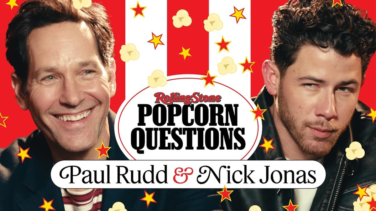 Paul Rudd & Nick Jonas Answer Popcorn Questions: Reality TV, Karaoke, Impressions & More