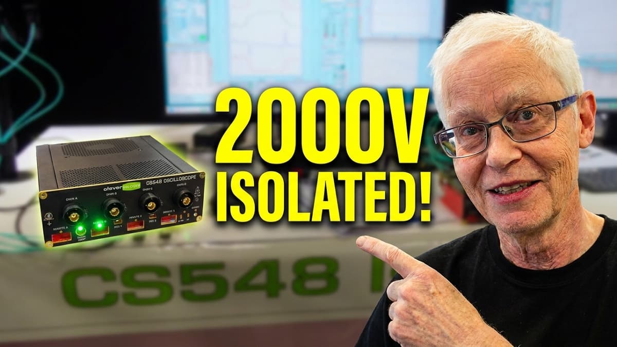 EEVblog 1753 - Designing a 2000V Isolated Oscilloscope (Cleverscope)