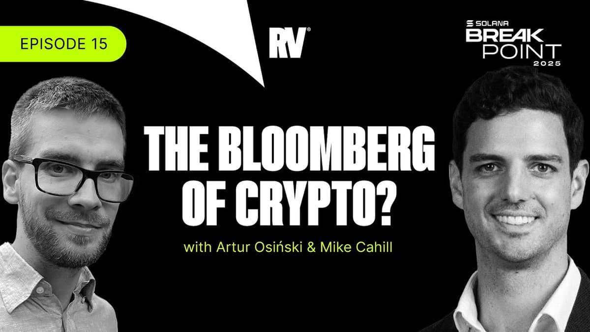 Pyth Network: The Bloomberg of Crypto? Ft. Mike Cahill