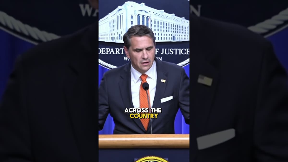 Acting Attorney General Todd Blanche on the Creation of the National Fraud Enforcement Division