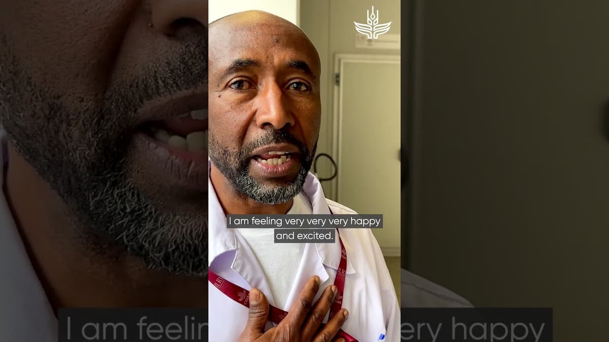 Preparing Seeds at ILRI for the Svalbard Global Seed Vault