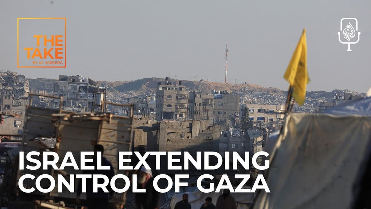 Brief: Israel Extending Control of Land in Gaza. Trump Does Not Rule Out New Hostilities with Iran.