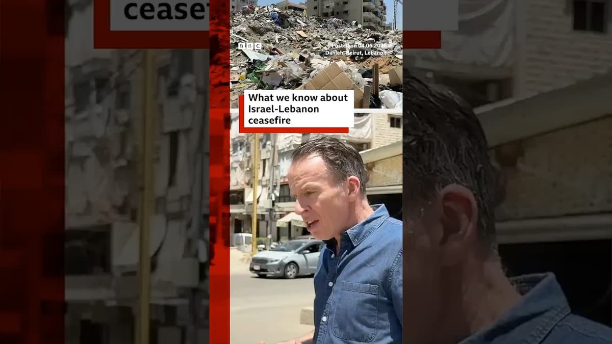 What We Know About Israel-Lebanon Ceasefire. #Israel #Lebanon #News #BBCNews