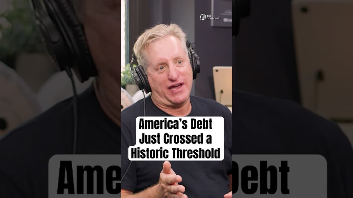 America’s Debt Just Crossed a Historic Threshold