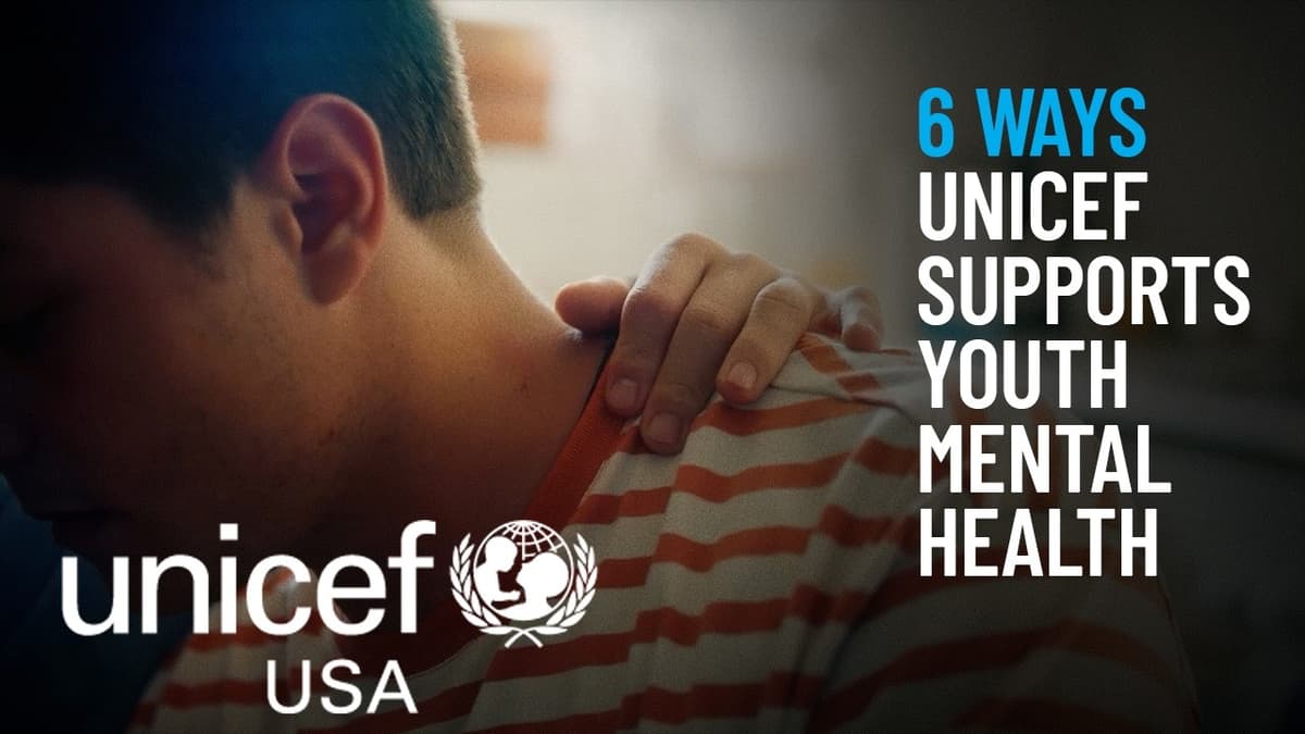 6 Ways UNICEF Supports Youth Mental Health