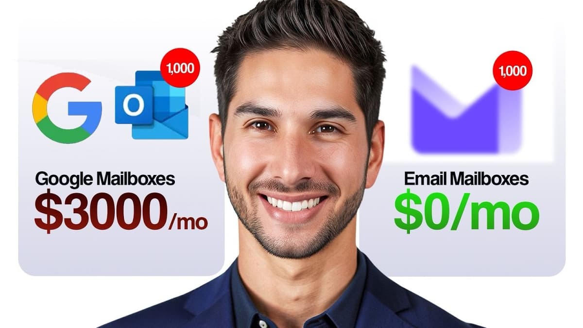 Secret Website to Create Unlimited FREE Cold Email Mailboxes