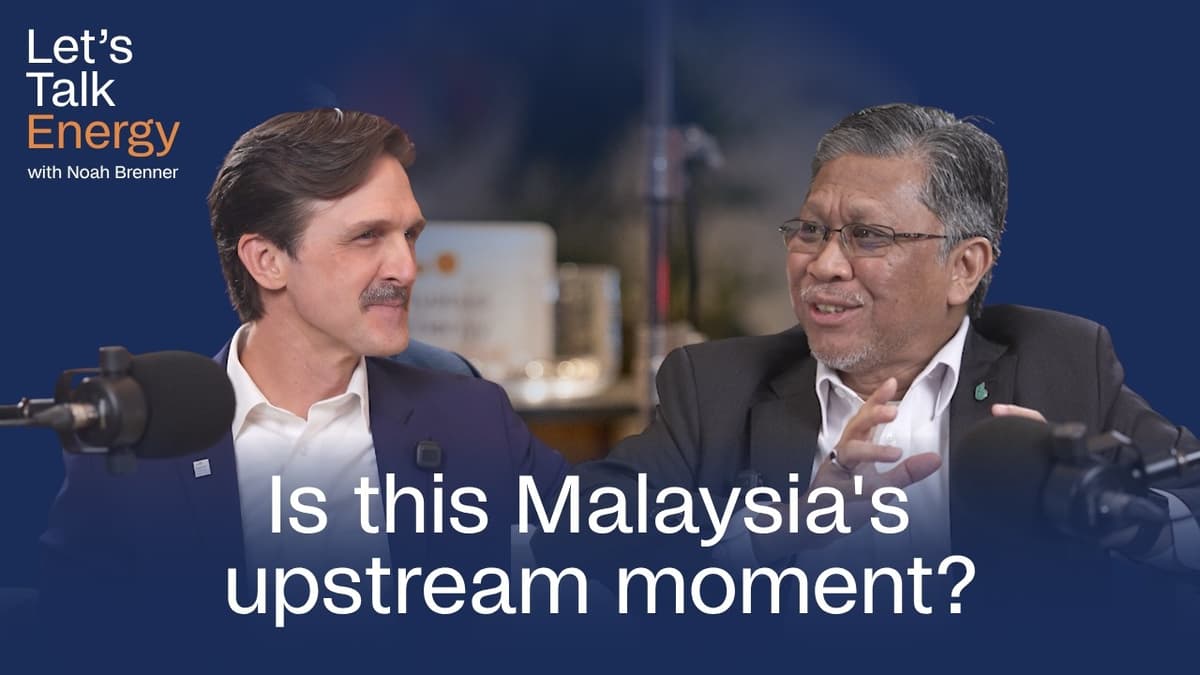 How Malaysia Is Looking to Seize Its Upstream Opportunity with Petronas SVP Datuk Bacho Pilong