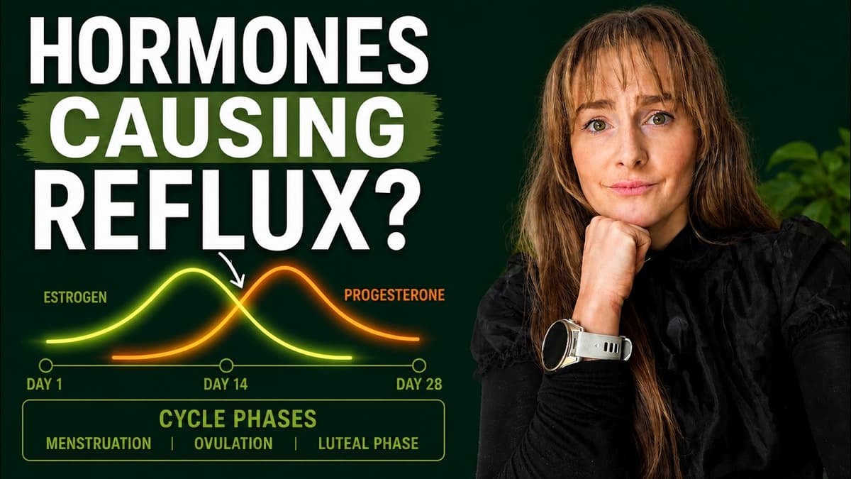 Why Your Reflux Gets Worse Around Your Period, Pregnancy & Menopause